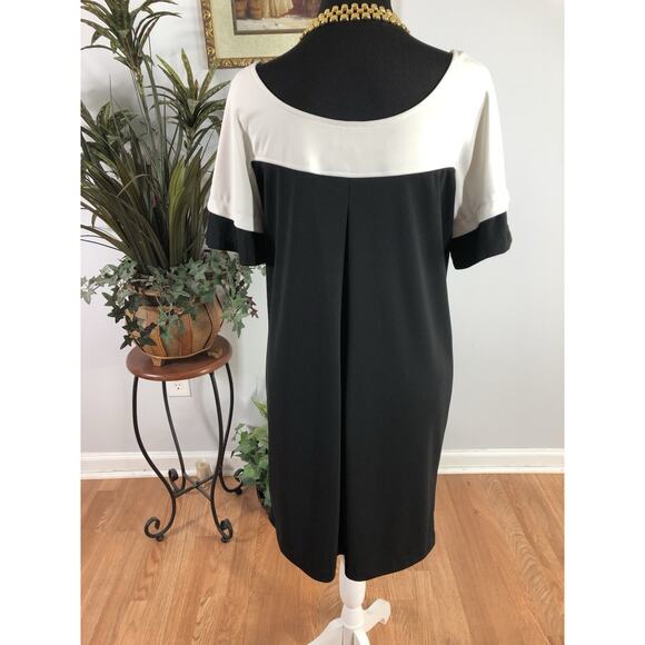 Dressbarn Women's Dress Size M Colorblock Whimsicore Fairy Grunge Y2K - Picture 5 of 11